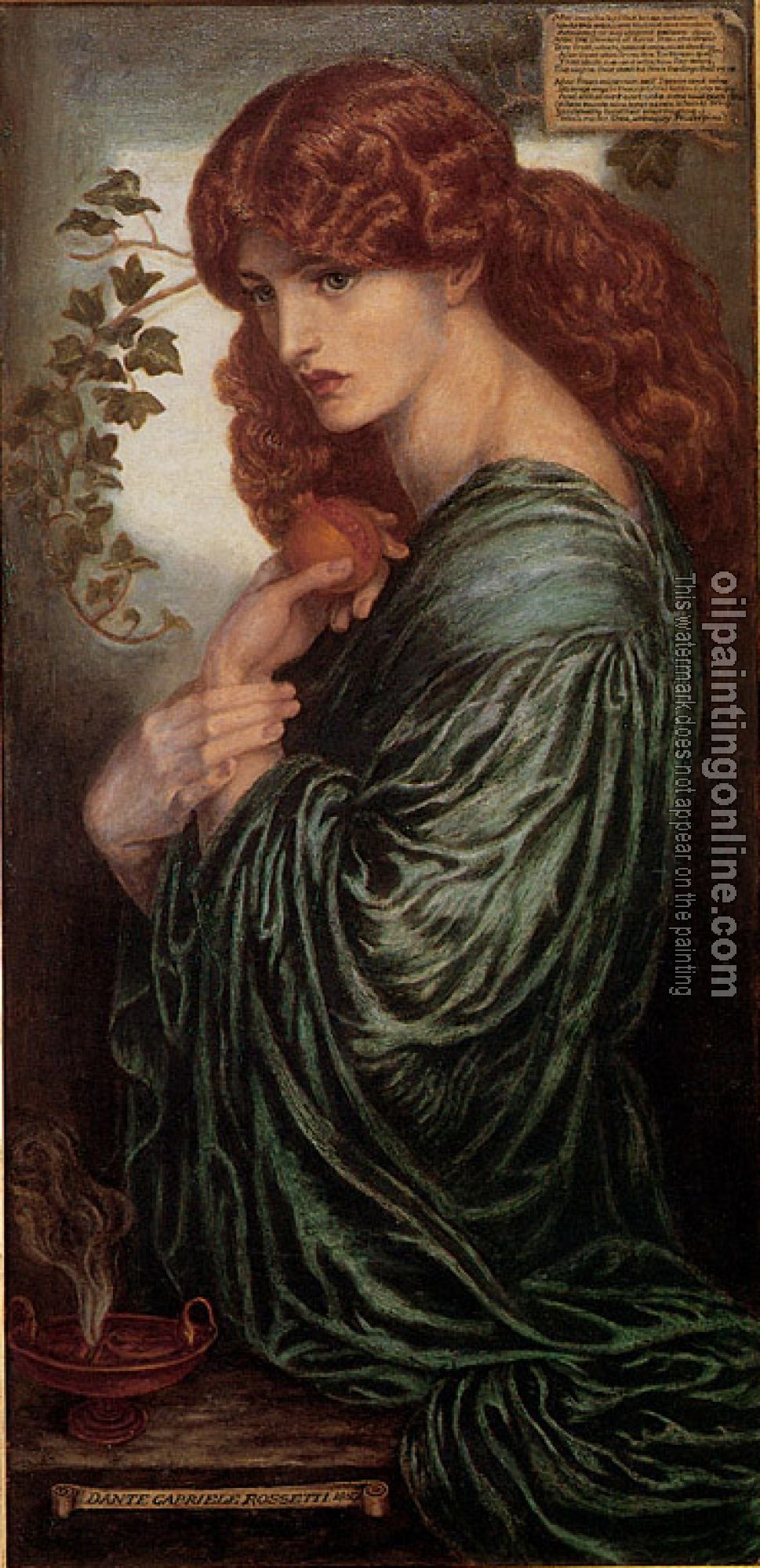 Rossetti, Dante Gabriel - Proserpine II